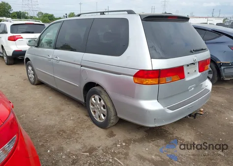 2003 Honda Odyssey Ex-L из США, поврежденный, VIN 5FNRL18933B097871